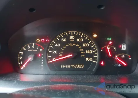 2004 Honda Accord 2.4 Lx из США, поврежденный, VIN 1HGCM56334A080069